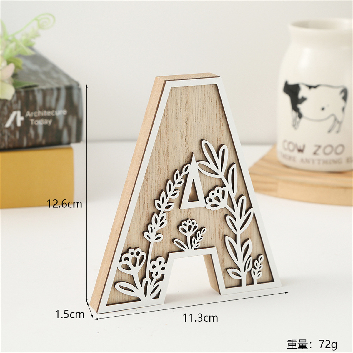 1 Adet Ham Ahşap Beyaz Kazımay - Art And Craft For Xmas incelemesi ve fiyatı
