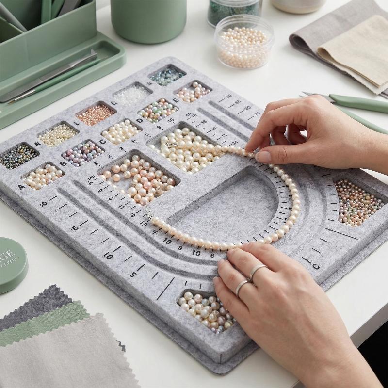 Keçe Boncuk Matı Dikdörtgen Ke - Art Craft Board incelemesi ve fiyatı