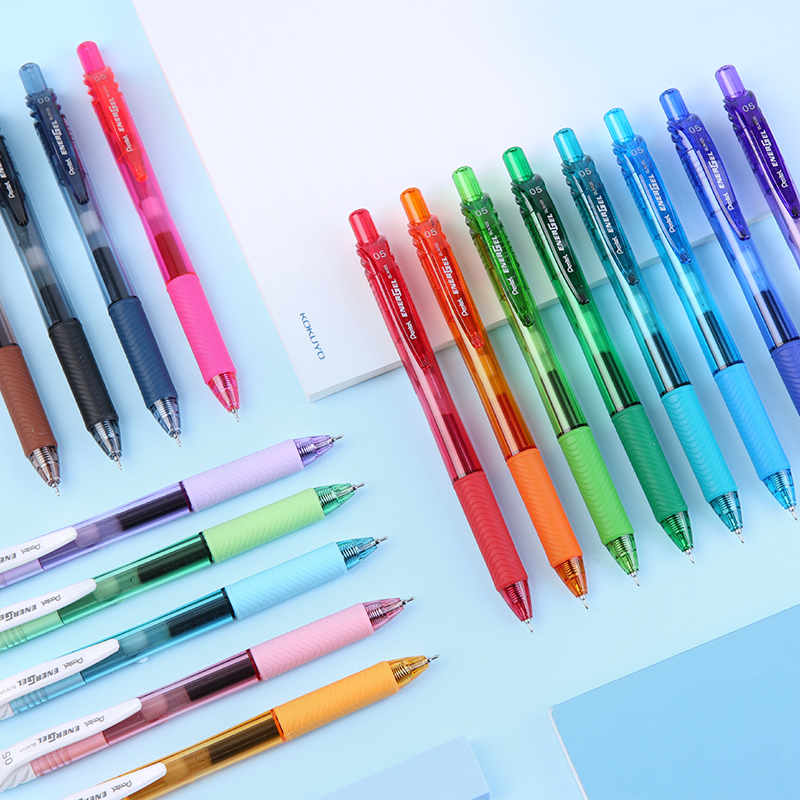 12 renkler/lot japonya Pentel  - Pentel Pen Energel incelemesi ve fiyatı