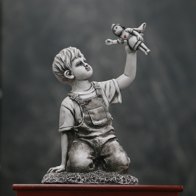 Banksy Heykelciği Sanat Eseri, - Art And Craft For Mother'S Day incelemesi ve fiyatı