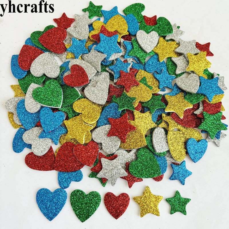 150 adet/grup. Glitter yıldız  - Art And Craft For Xmas incelemesi ve fiyatı