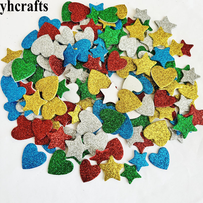 150 adet/grup. Glitter yıldız  - Art And Craft For Xmas incelemesi ve fiyatı