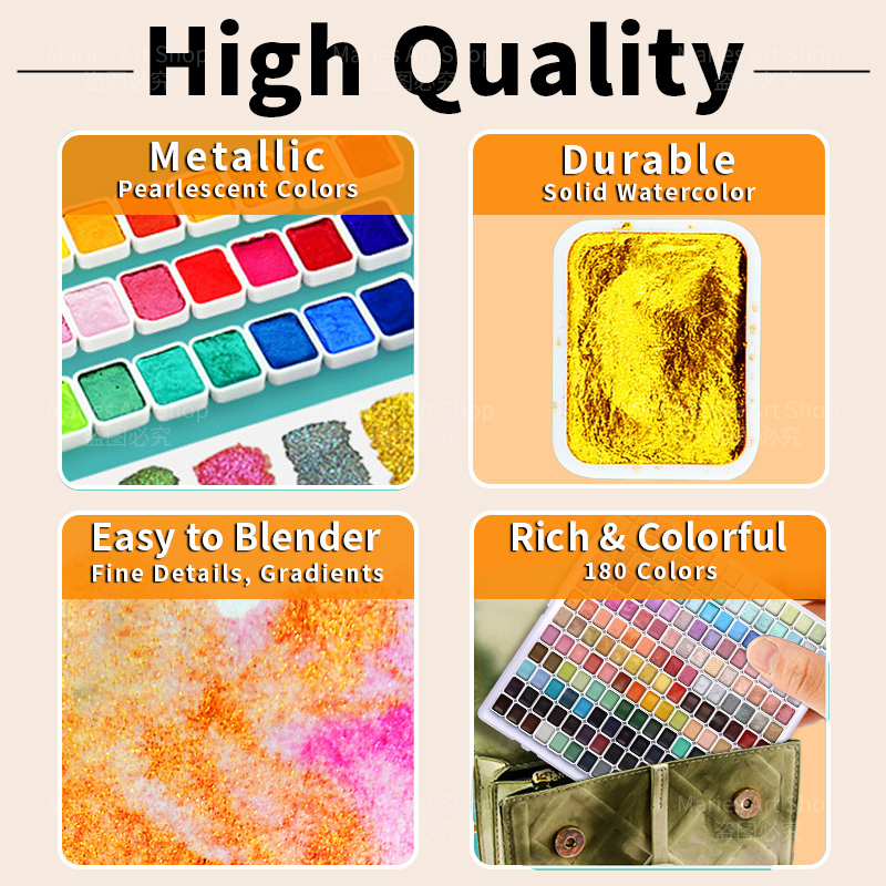 180 Renk İnci Pırıltılı Sulubo - Art Craft Blend incelemesi ve fiyatı