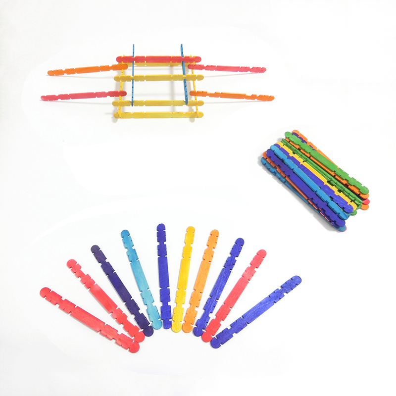 50 Adet Doğal Ahşap Çubuk Dond - Art Craft With Ice Cream Stick incelemesi ve fiyatı