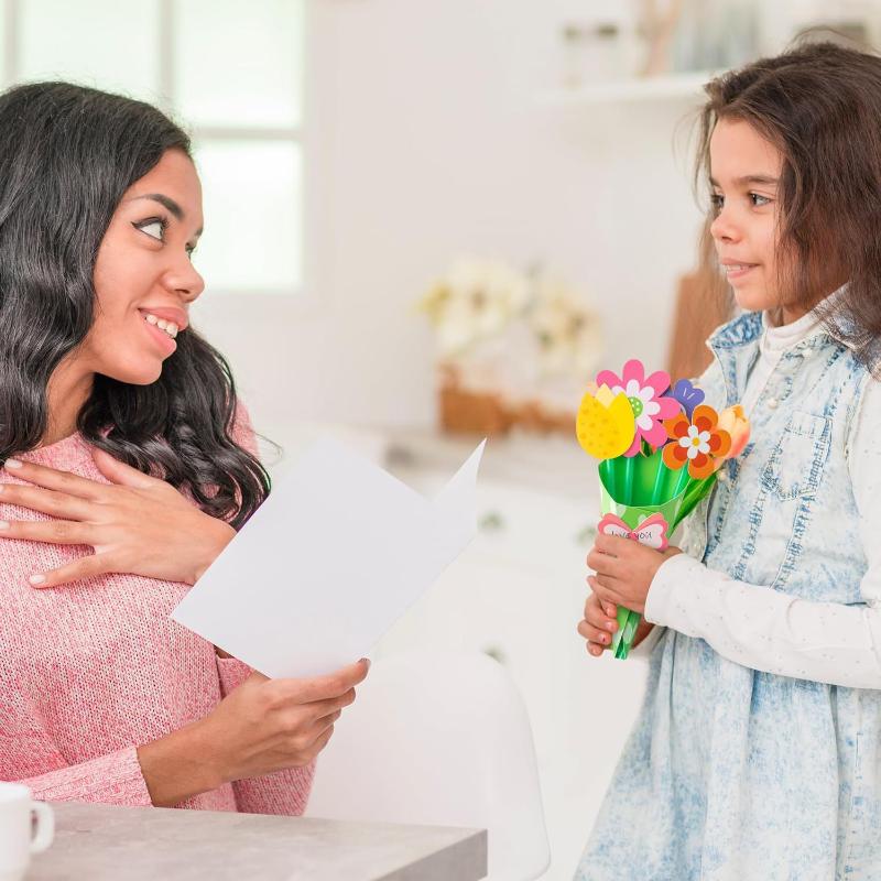12 adet çiçek buketi zanaat se - Art And Craft For Mother'S Day incelemesi ve fiyatı