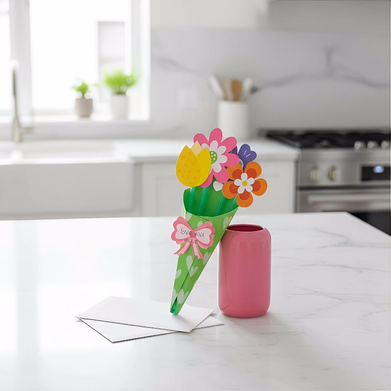 12 adet çiçek buketi zanaat se - Art And Craft For Mother'S Day incelemesi ve fiyatı