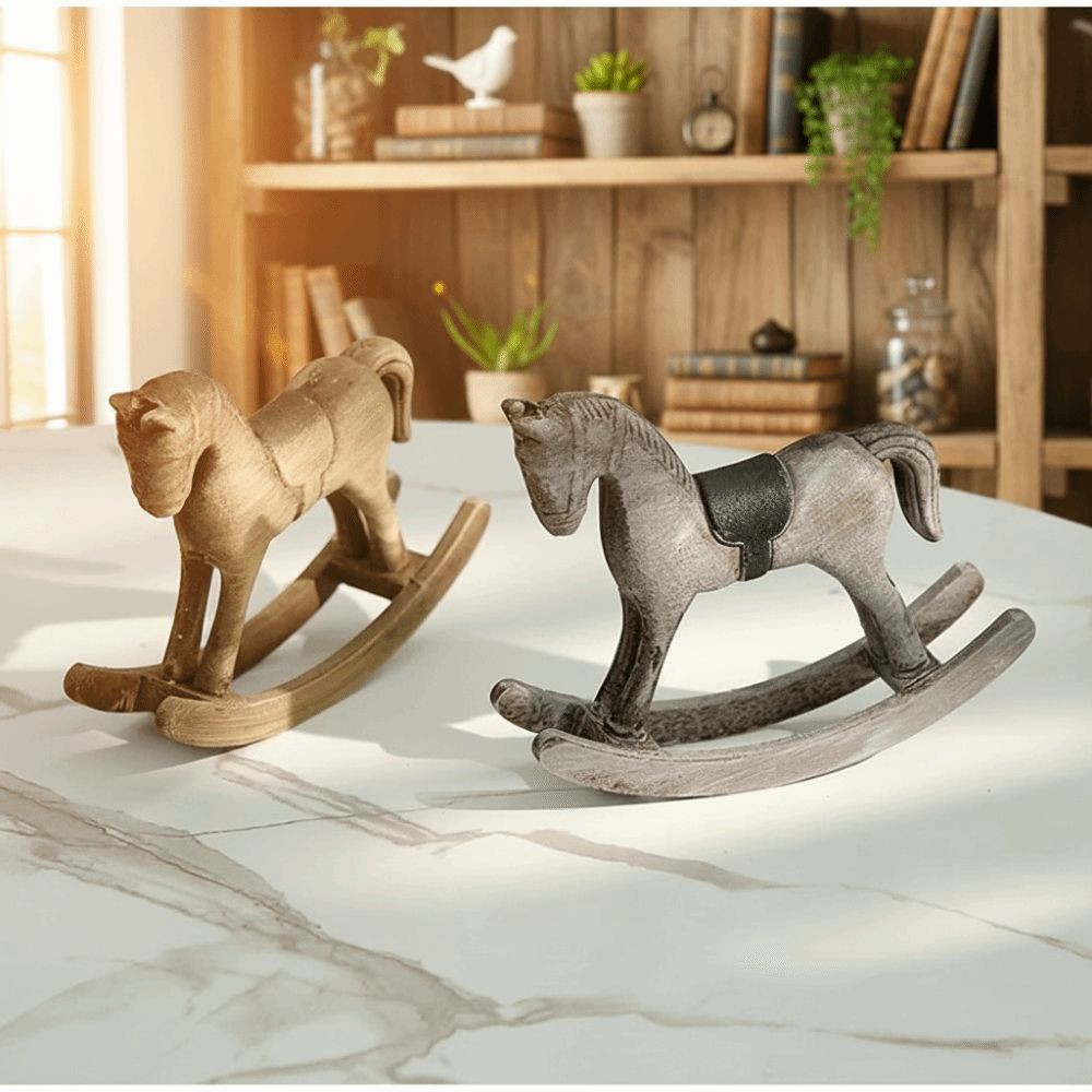 Yaratıcı Tasarım Ahşap At Ahşa - Art Craft Horse incelemesi ve fiyatı