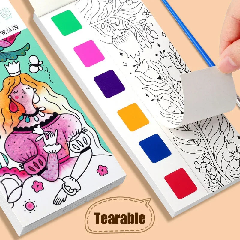 Taşınabilir Suluboya Kitap Set - Gouache Paint Set incelemesi ve fiyatı