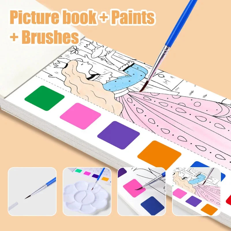 Taşınabilir Suluboya Kitap Set - Gouache Paint Set incelemesi ve fiyatı