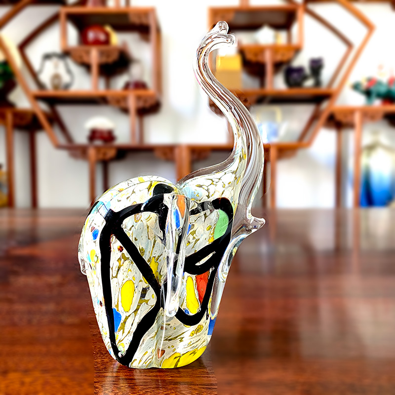4 renkler kristal cam fil figü - Art And Craft For Xmas incelemesi ve fiyatı