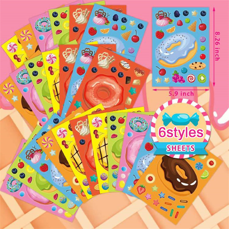 Çocuklar İçin Donut Yüz Çıkart - Art Craft 4 Years Old incelemesi ve fiyatı
