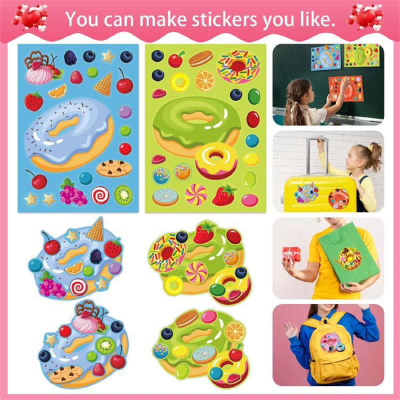 Çocuklar İçin Donut Yüz Çıkart - Art Craft 4 Years Old incelemesi ve fiyatı