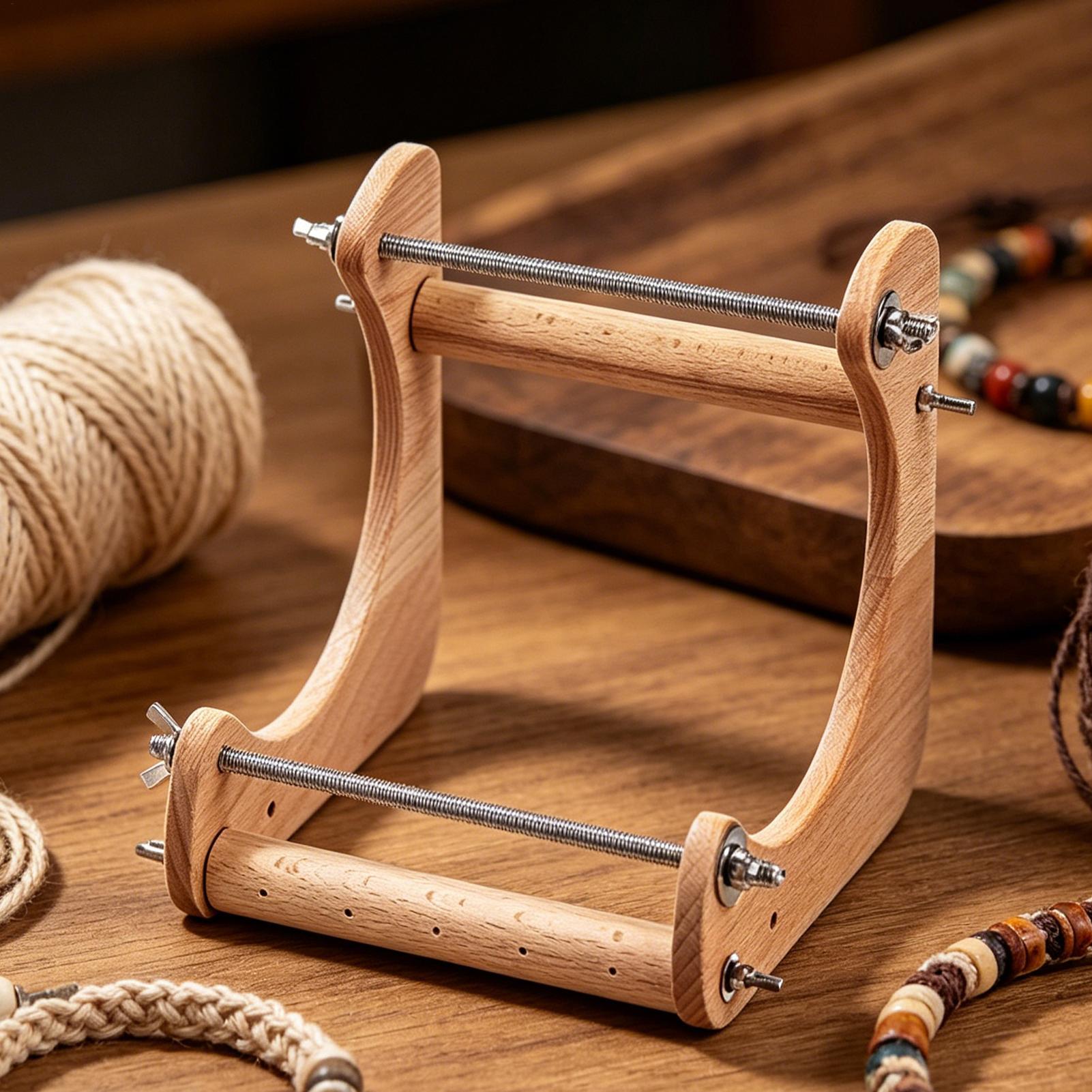1 adet Ahşap Boncuk Dokuma Tez - Loom Weaving Frame incelemesi ve fiyatı