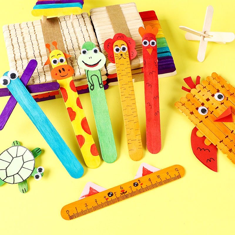 100 adet Dondurma Popsicle Çub - Art Craft With Ice Cream Stick incelemesi ve fiyatı