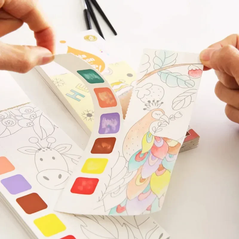 Çocuklar Taşınabilir Suluboya  - Gouache Paint Set incelemesi ve fiyatı