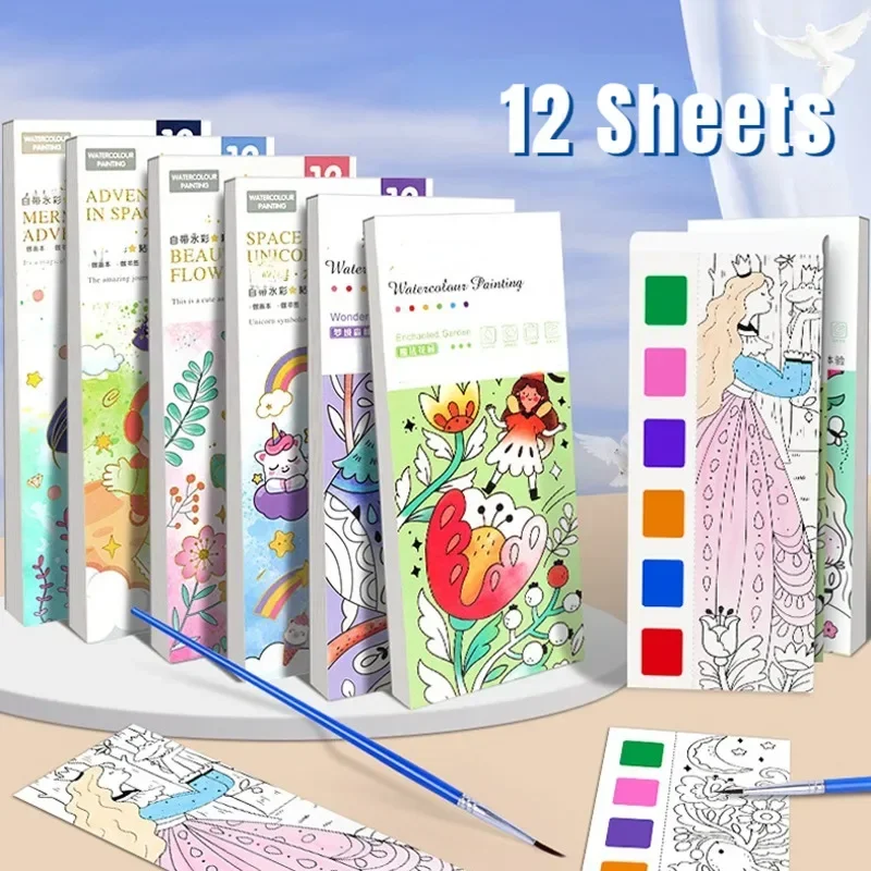 Çocuklar Taşınabilir Suluboya  - Gouache Paint Set incelemesi ve fiyatı